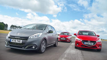 Peugeot 8 Vs Mazda 2 Hyundai I Auto Express