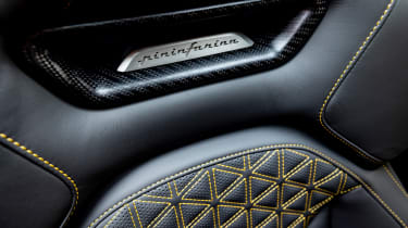 Pininfarina Battista – seat detailing