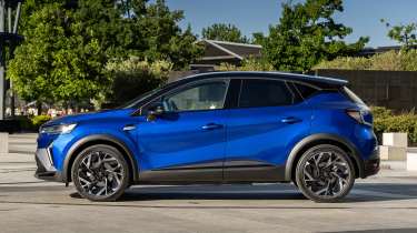 Renault Captur facelift - side static