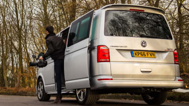 Long-term test review: Volkswagen Transporter Sportline - rear camera