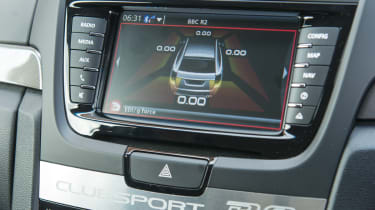 Vauxhall VXR8 Tourer reversing screen