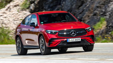 Mercedes GLC Coupe - front action