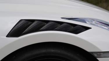 Nissan Nismo cars - GTR cooling vent on wing