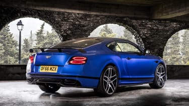 Bentley Continental Supersports 2017 - Moroccan Blue rear quarter