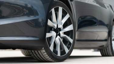 New Tesla Model 3 front wheel and tyre