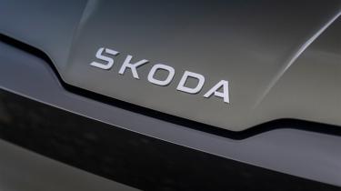 Skoda Enyaq - Skoda badge