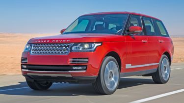 Range Rover front action