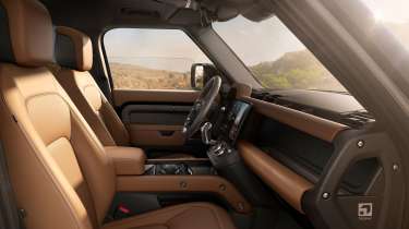 Land Rover Defender Trophy - dash