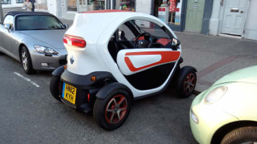 Renault Twizy parked