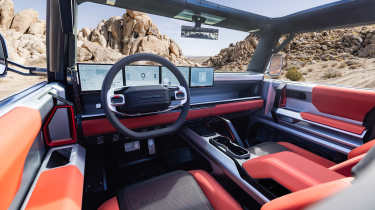 GMC Hummer X concept - interior overview