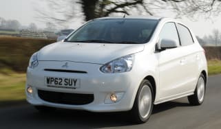 Mitsubishi Mirage 1.2 3 front tracking