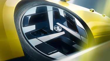 Vauxhall Astra facelift 2025 - wheel