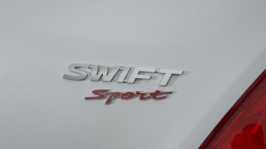 Suzuki Swift Sport 5 door 2014 badge