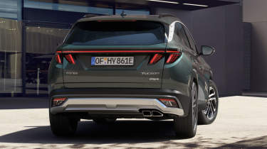 Hyundai Tucson facelift 2024 - rear