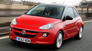 Vauxhall Adam front tracking