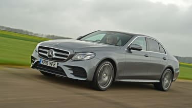 Mercedes E-Class 2016 - front tracking