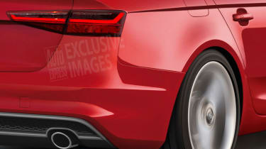 Audi A4 2015 exclusive pic - rear detail