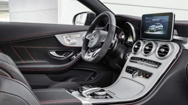 Mercedes C 43 AMG Coupe- interior