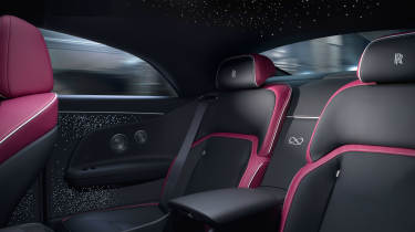 Rolls-Royce Spectre Black Badge - rear seats