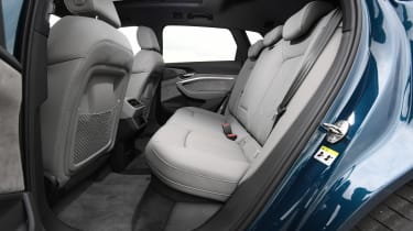 Audi e-tron long termer - first report rear seats