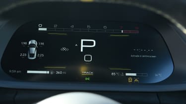 Lotus Emira Turbo SE - dashboard screen
