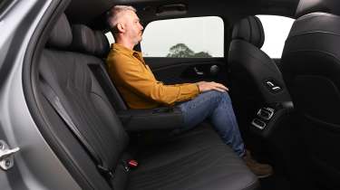 Richard Ingram sat in the Omoda 9