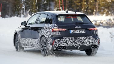 Audi S3 (camouflaged) - rear angle