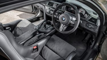 BMW M4 GTS UK 2016 - interior