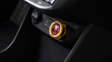 Hyundai Ioniq autonomous - stop button