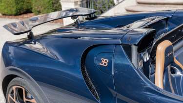 Bugatti Mistral - rear intake