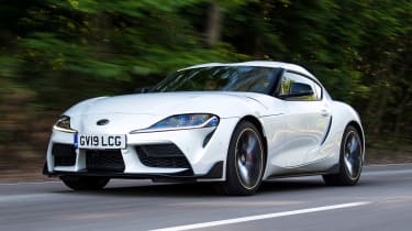 Toyota Supra - front tracking