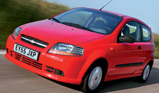 Front view of Chevrolet Kalos SX