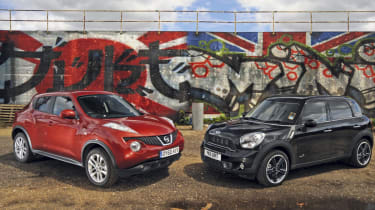 Nissan Juke Turbo vs MINI Countryman