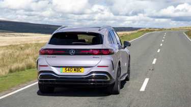 Mercedes GLC Electric - rear tracking 