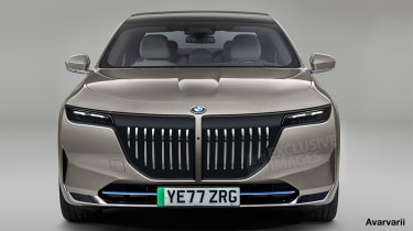 BMW grille render