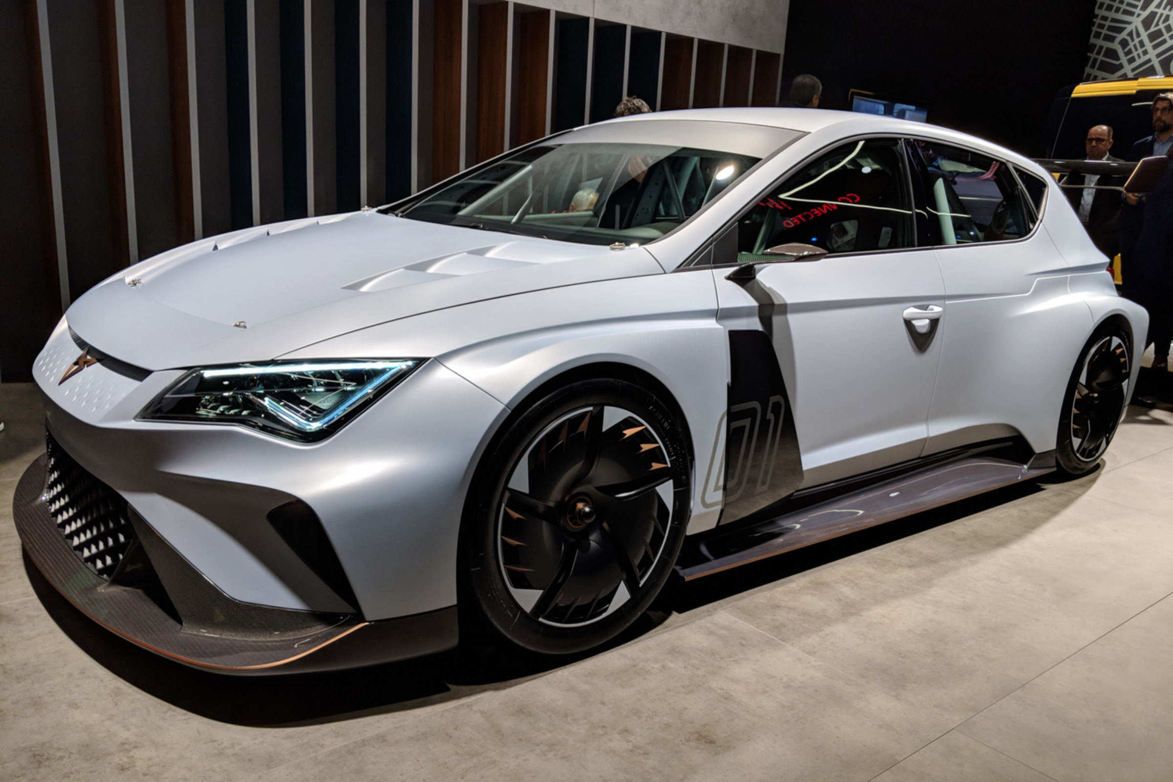 Cupra eRacer concept new electric touring car from SEAT’s performance