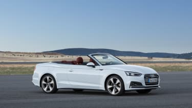 New Audi A5 Cabriolet 2017 white