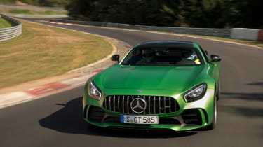 Mercedes-AMG GT R - front cornering