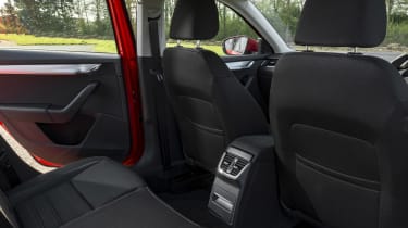 Skoda Octavia Estate 2017 facelift rear seats