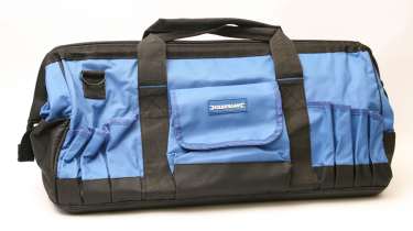 Best toolbags - Silverline Tool Bag Hard Base 263598