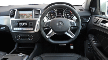 Mercedes GL63 AMG interior