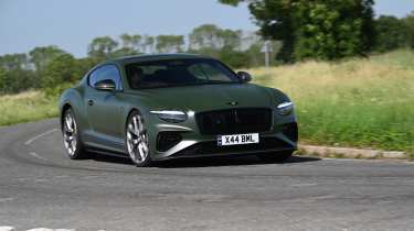 Bentley Continental GT - front cornering