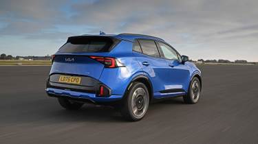 Kia Sportage UK - rear action