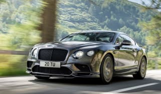 Bentley Continental Supersports 2017 - official front tracking