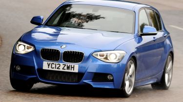 BMW 125i M Sport front cornering