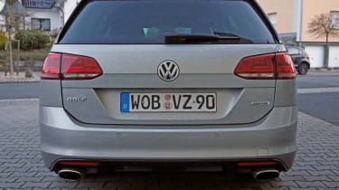 VW Golf R Estate rear
