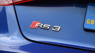 Audi RS3 badge