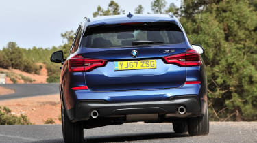 BMW X3 - rear action
