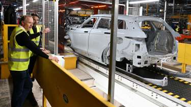 Halewood factory - production line