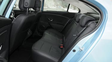 Renault Fluence Z.E. rear seats